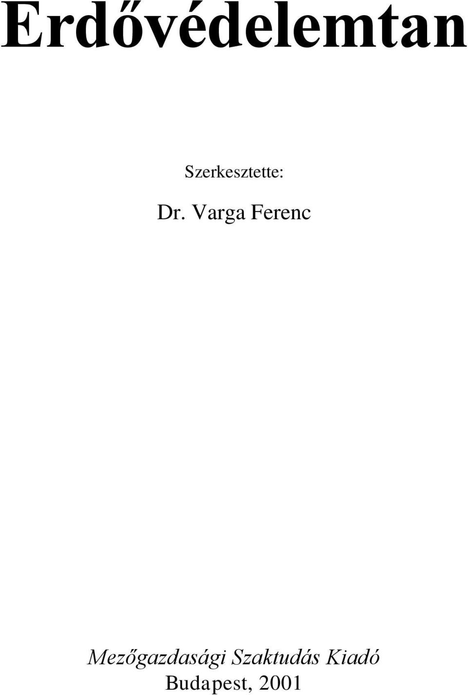 Varga Ferenc