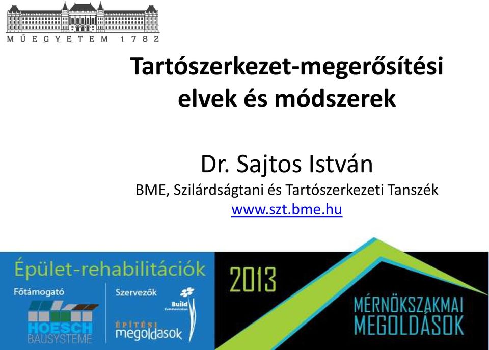 Sajtos István BME,