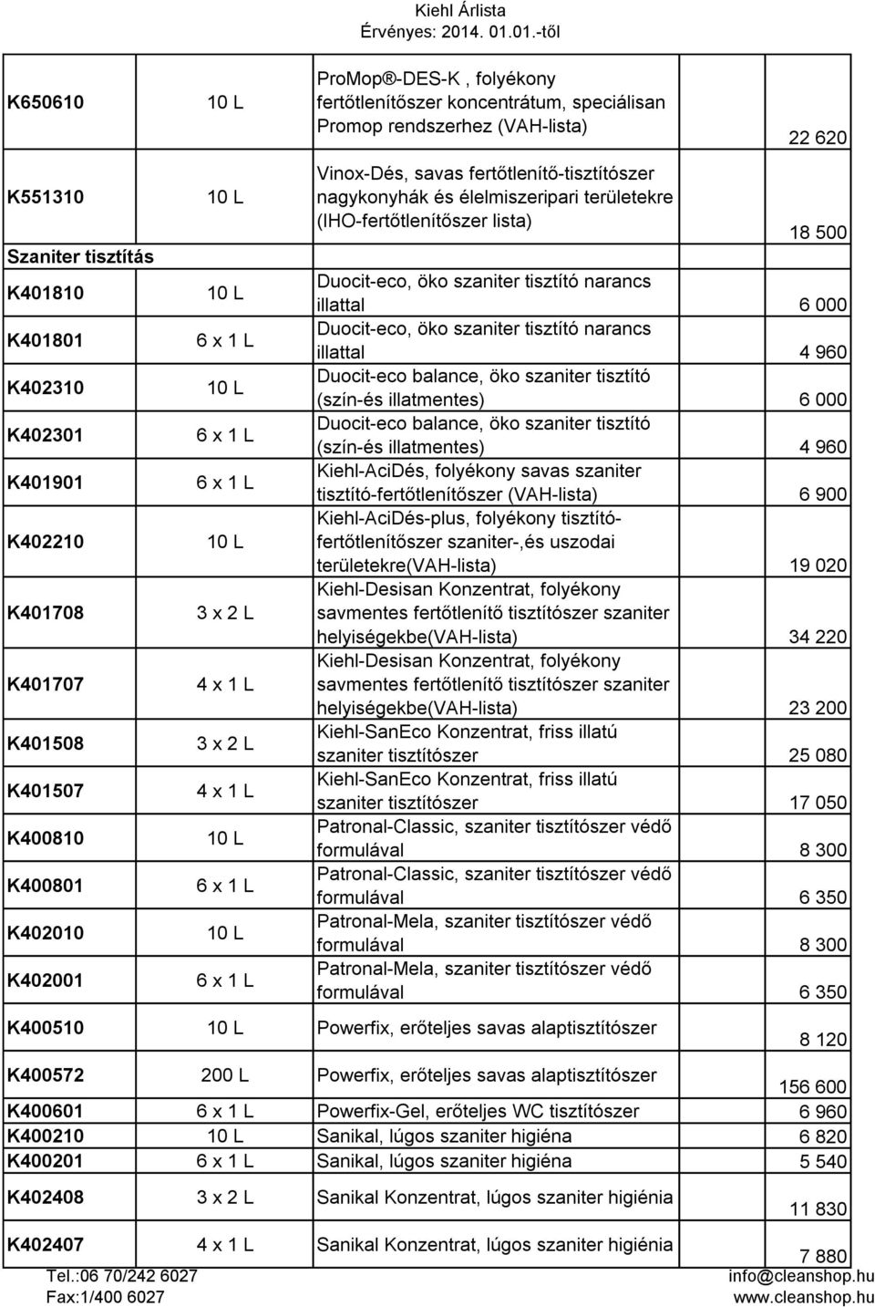 22 620 18 500 Duocit-eco, öko szaniter tisztító narancs illattal 6 000 Duocit-eco, öko szaniter tisztító narancs illattal 4 960 Duocit-eco balance, öko szaniter tisztító (szín-és illatmentes) 6 000