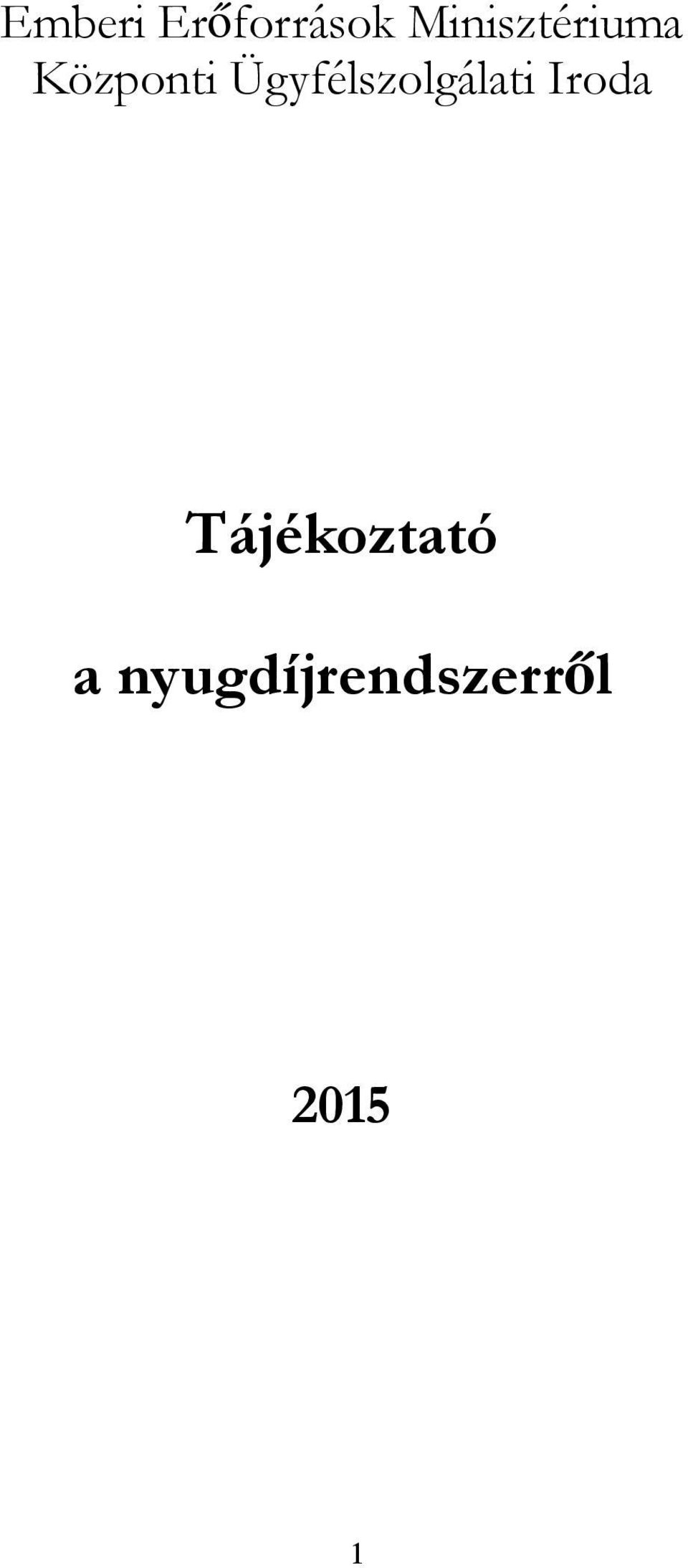 Ügyfélszolgálati Iroda