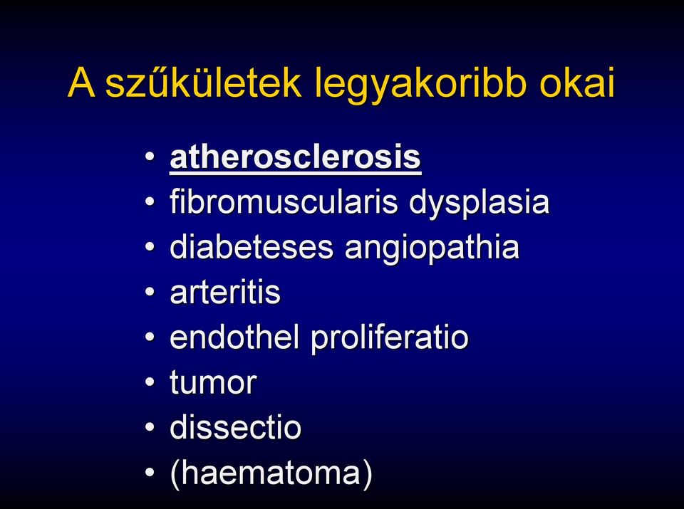 dysplasia diabeteses angiopathia