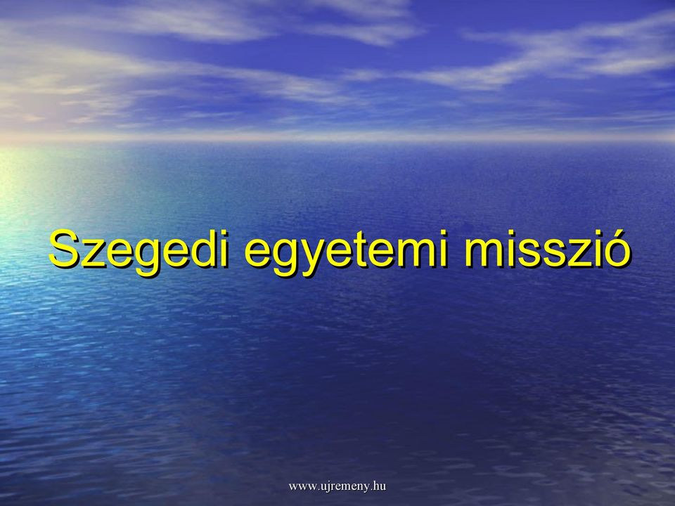 misszió