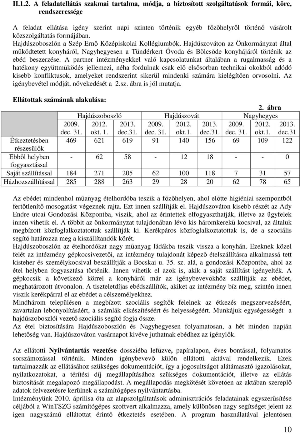 közszolgáltatás formájában.