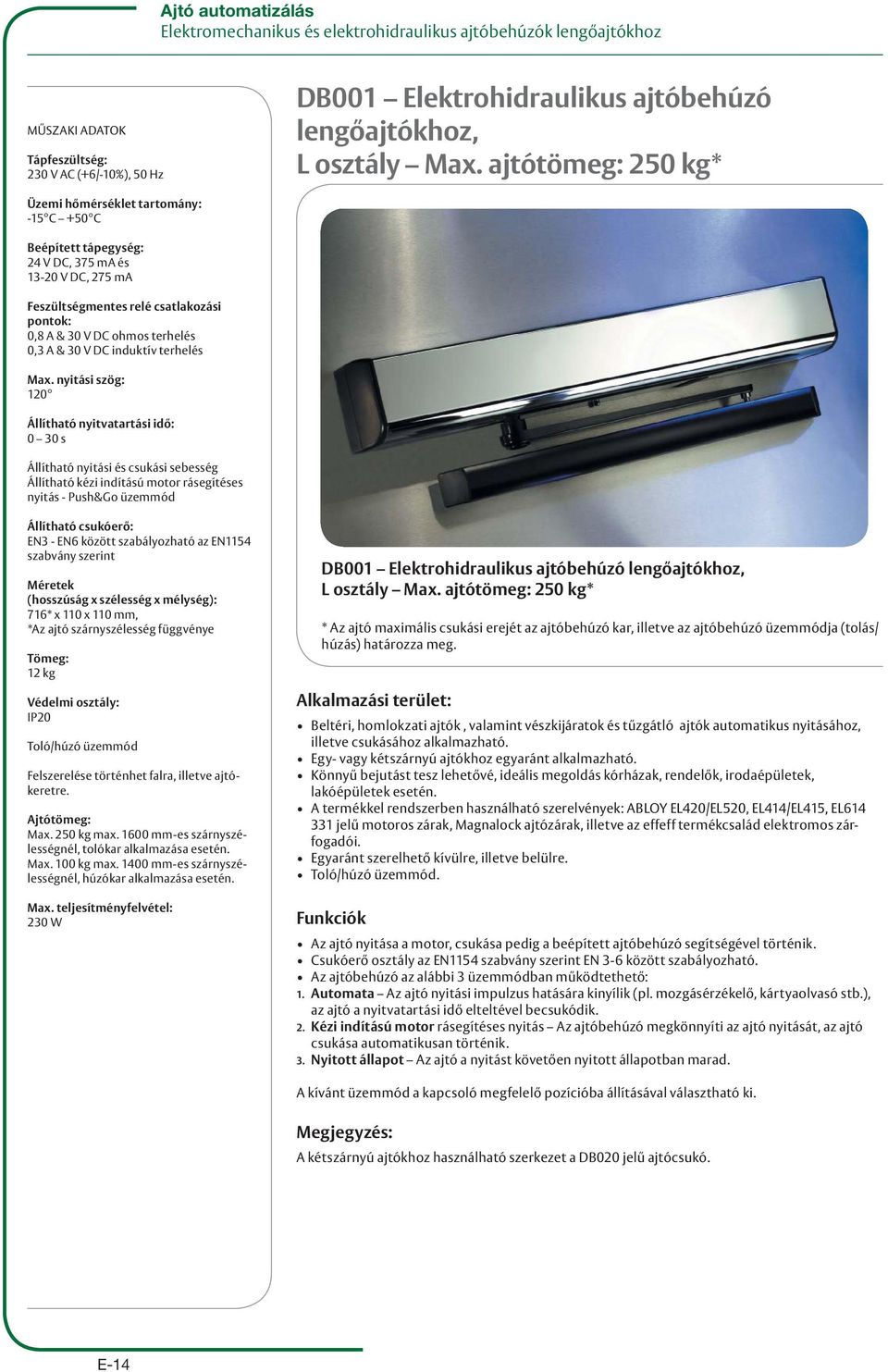 & 30 V DC induktív terhelés Max.
