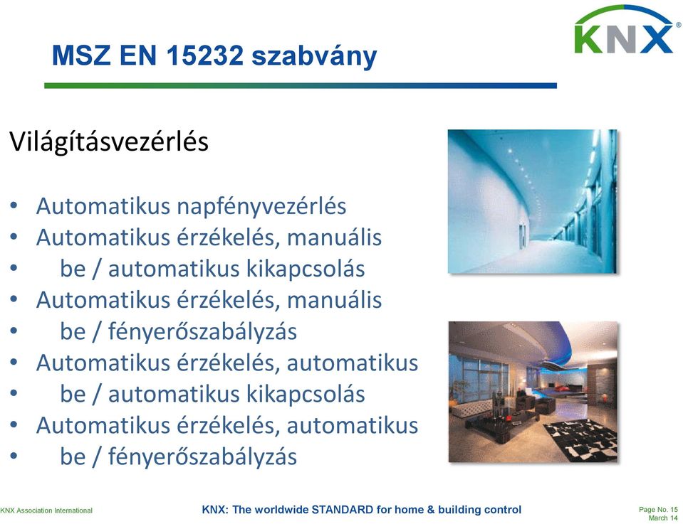 / fényerőszabályzás Automatikus érzékelés, automatikus be / automatikus