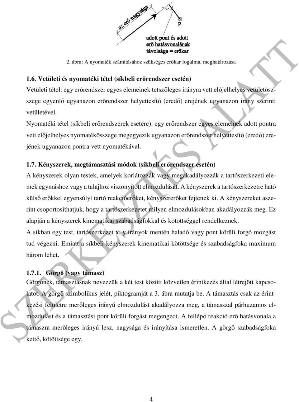 ereének ugnzon irán szerinti vetületével.