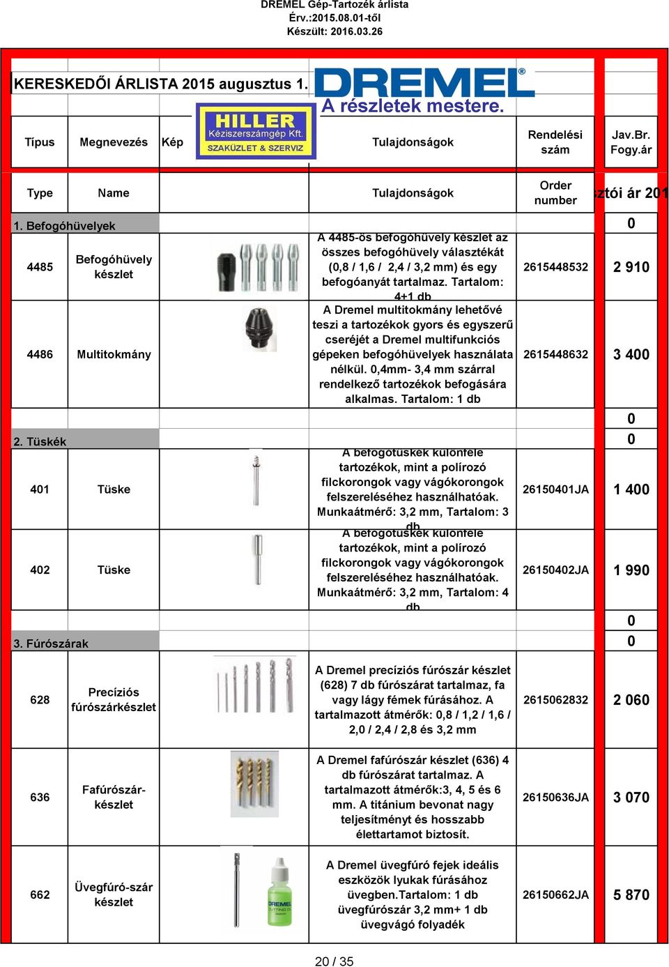 Tartalom: 4+1 A Dremel multitokmány lehetővé teszi a tartozékok gyors és egyszerű cseréjét a Dremel multifunkciós gépeken befogóhüvelyek használata nélkül.