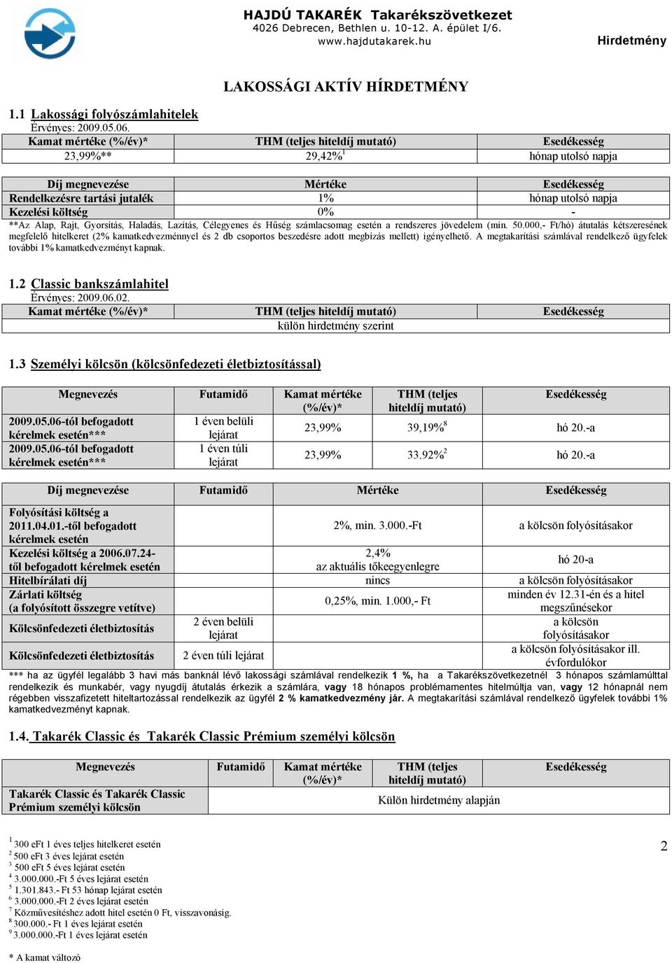 költség 0% - **Az Alap, Rajt, Gyorsítás, Haladás, Lazítás, Célegyenes és Hűség számlacsomag esetén a rendszeres jövedelem (min. 50.