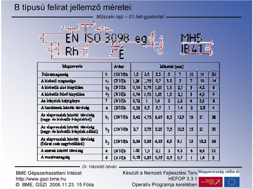 Műszaki rajz 01.