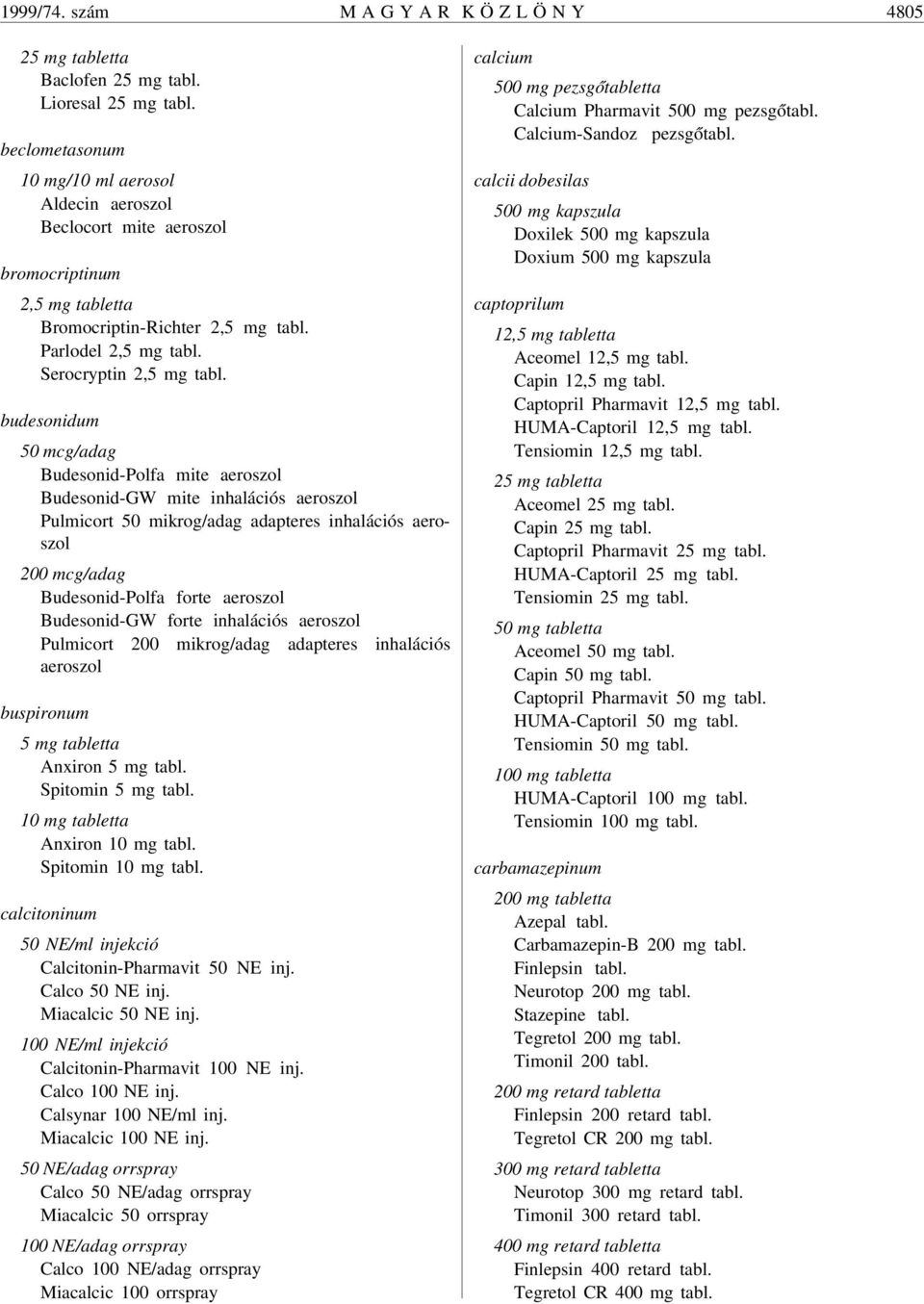 budesonidum 50 mcg/adag Budesonid-Polfa mite aeroszol Budesonid-GW mite inhalációs aeroszol Pulmicort 50 mikrog/adag adapteres inhalációs aeroszol 200 mcg/adag Budesonid-Polfa forte aeroszol