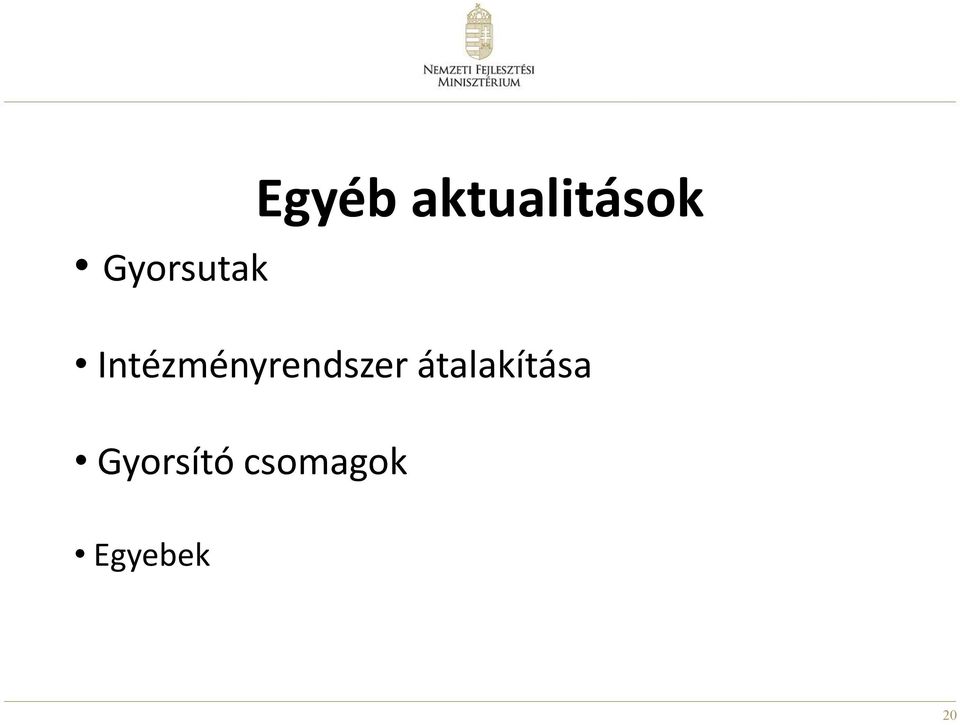 Intézményrendszer