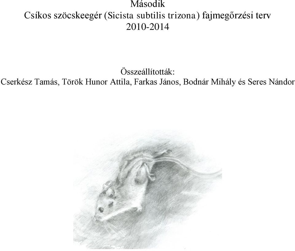 Összeállították: Cserkész Tamás, Török Hunor
