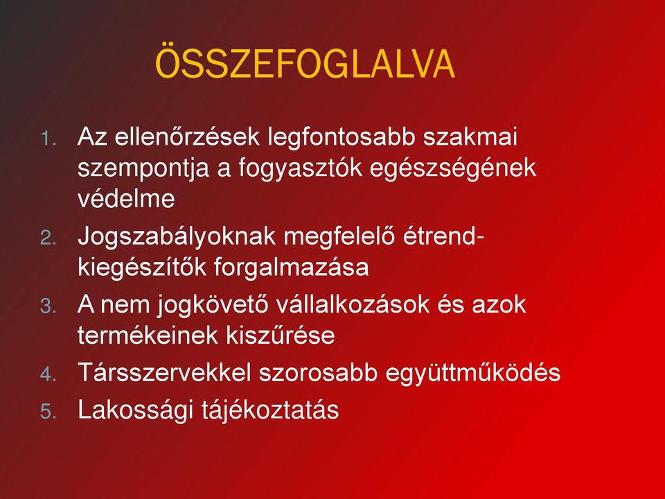 egészségének védelme 2.