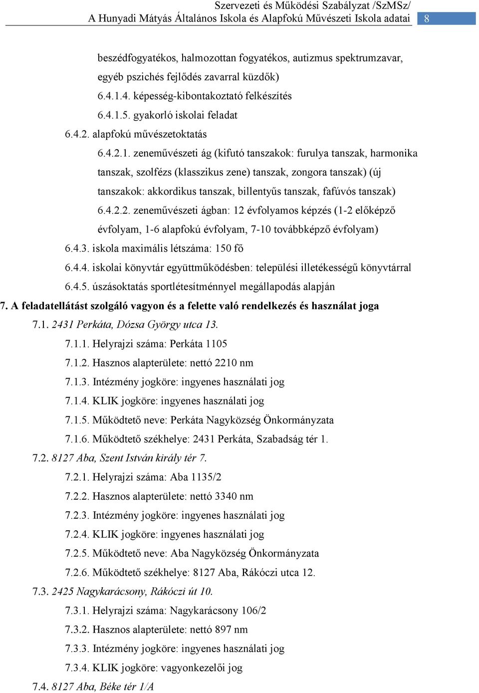 4. képesség-kibontakoztató felkészítés 6.4.1.