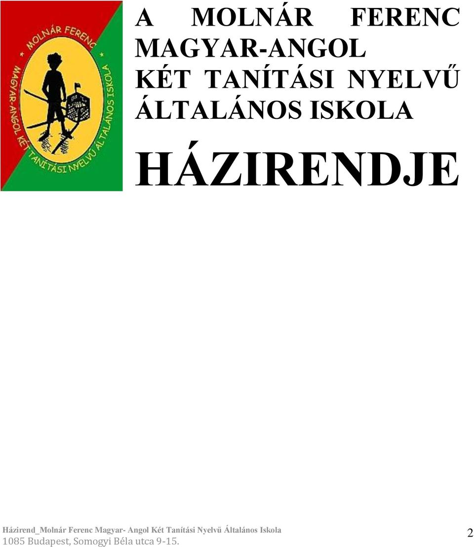 TANÍTÁSI NYELVŰ