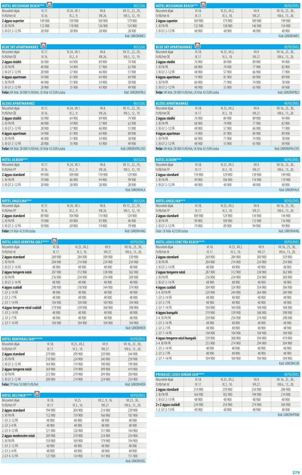 , 19. 2 ágyas stúdió 56 900 64 900 69 900 74 900 3. fő FN PÁ 48 900 54 900 57 900 62 900 3. fő GY 2-12 PÁ 28 900 37 900 46 900 51 900 4 ágyas apartman 54 900 61 900 64 900 69 900 5.