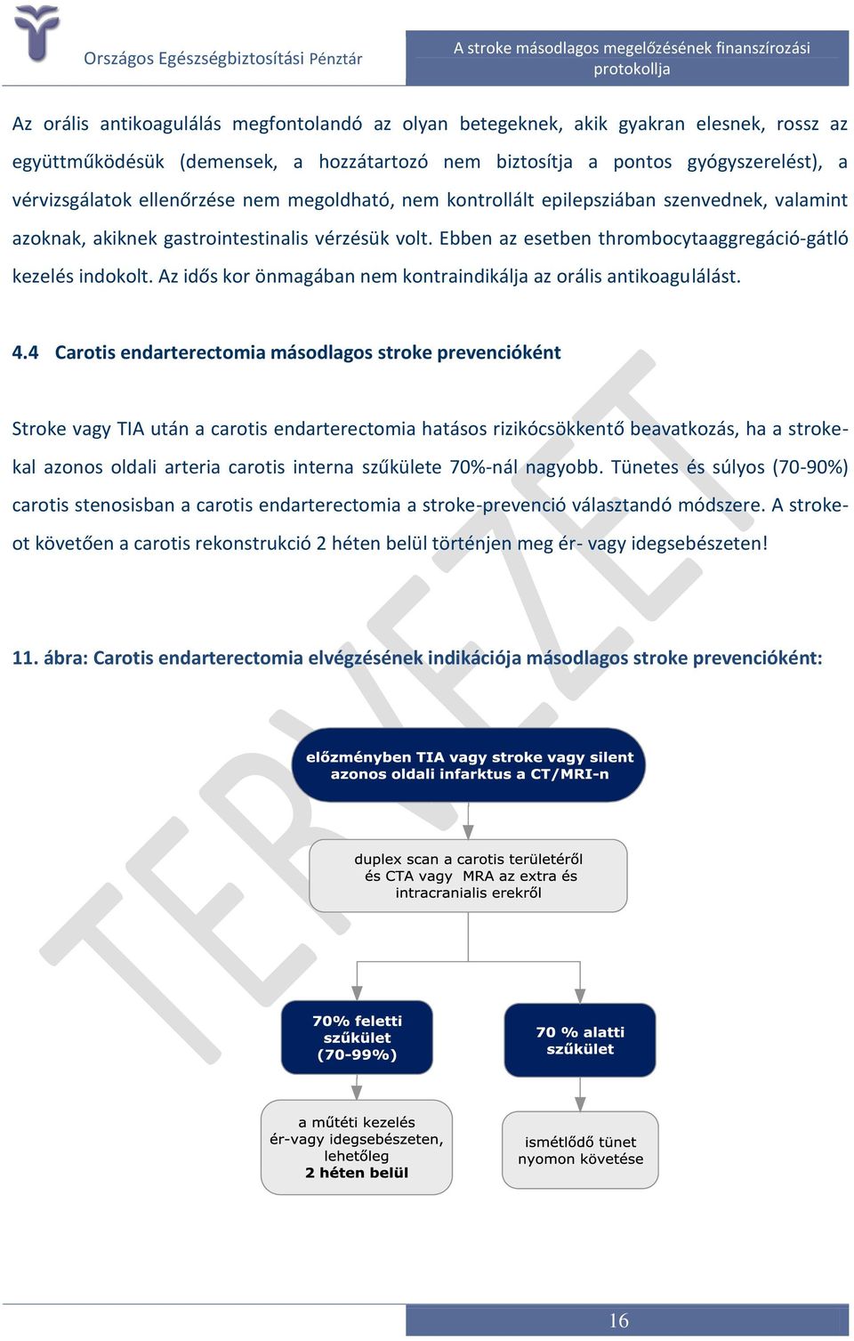 Az idős kor önmagában nem kontraindikálja az orális antikoagulálást. 4.