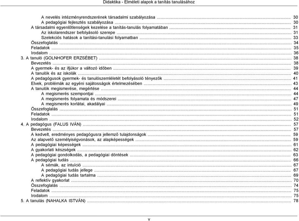 Didaktika - Elméleti alapok a tanítás tanulásához - PDF Free Download