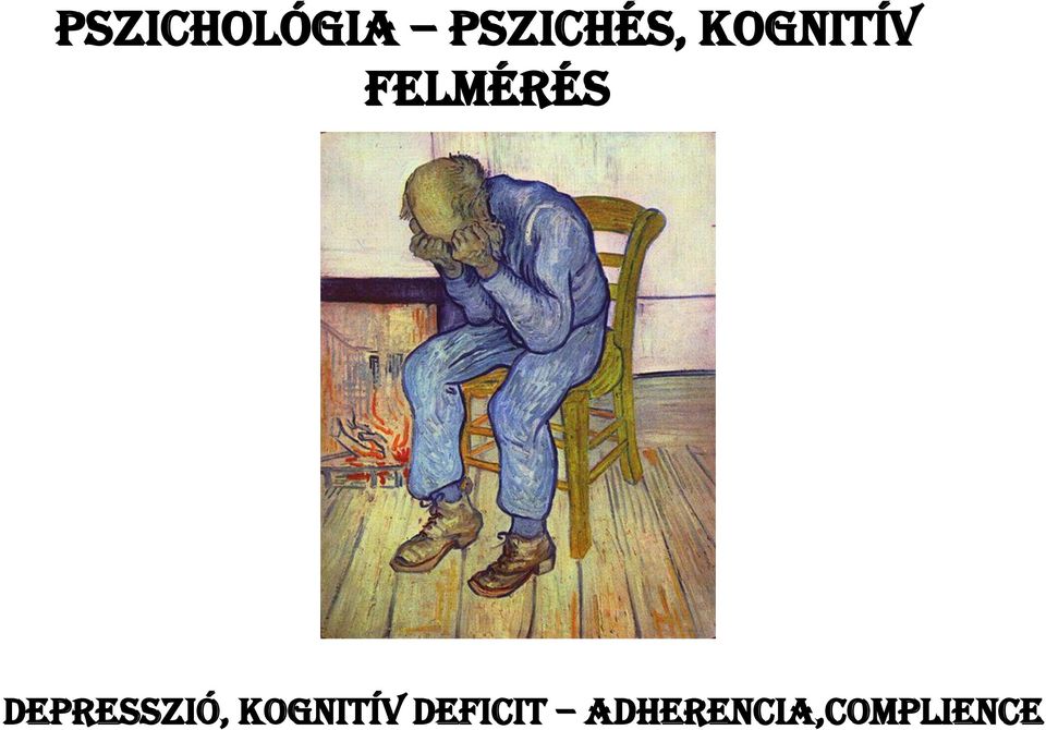 Depresszió, kognitív