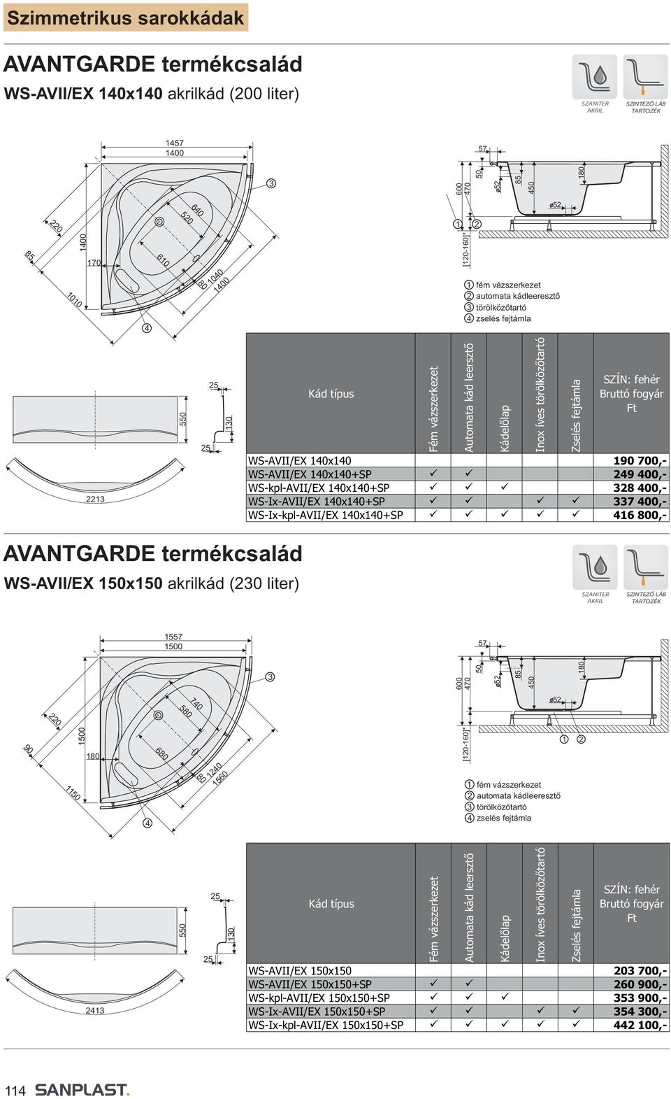 10x10+SP 16 800,- VNTGRDE termékcsalád WS-VII/EX 1x1 akrilkád (2 liter) 1557 10 57 70 180 70 580 10 180 680 [-1]* 1 2 11 80 15 törölközőtartó zselés fejtámla 21 5 1