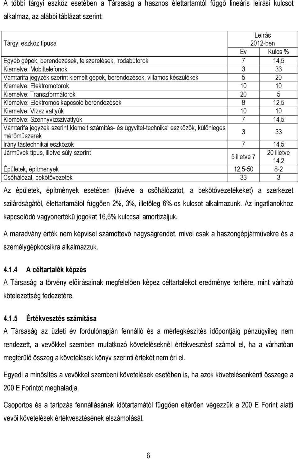 Transzformátorok 20 5 Kiemelve: Elektromos kapcsoló berendezések 8 12,5 Kiemelve: Vízszivattyúk 10 10 Kiemelve: Szennyvízszivattyúk 7 14,5 Vámtarifa jegyzék szerint kiemelt számítás- és