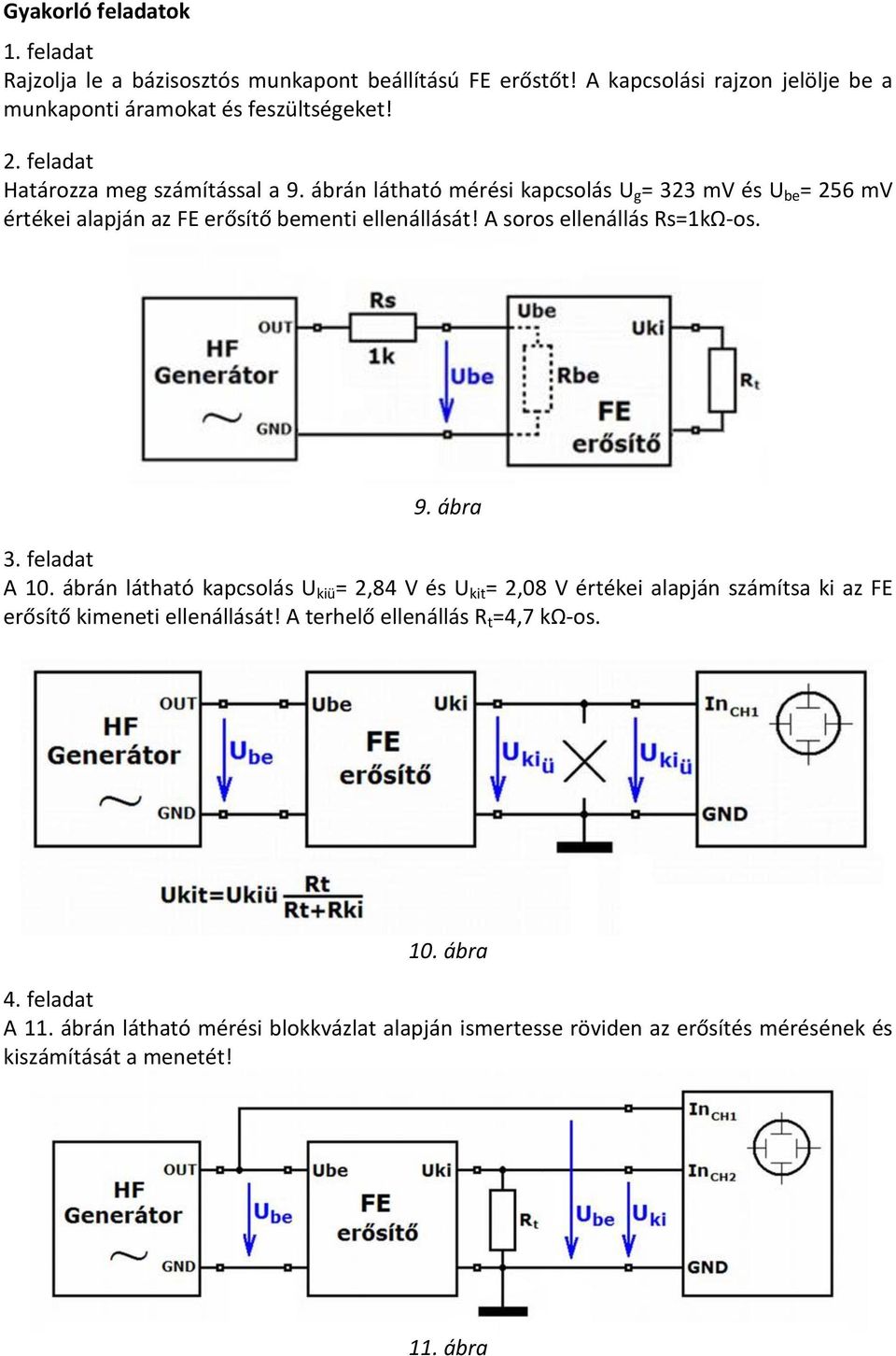 TRANZISZTOROS ERŐSÍTŐ ALAPKAPCSOLÁSOK MÉRÉSE - PDF Free Download