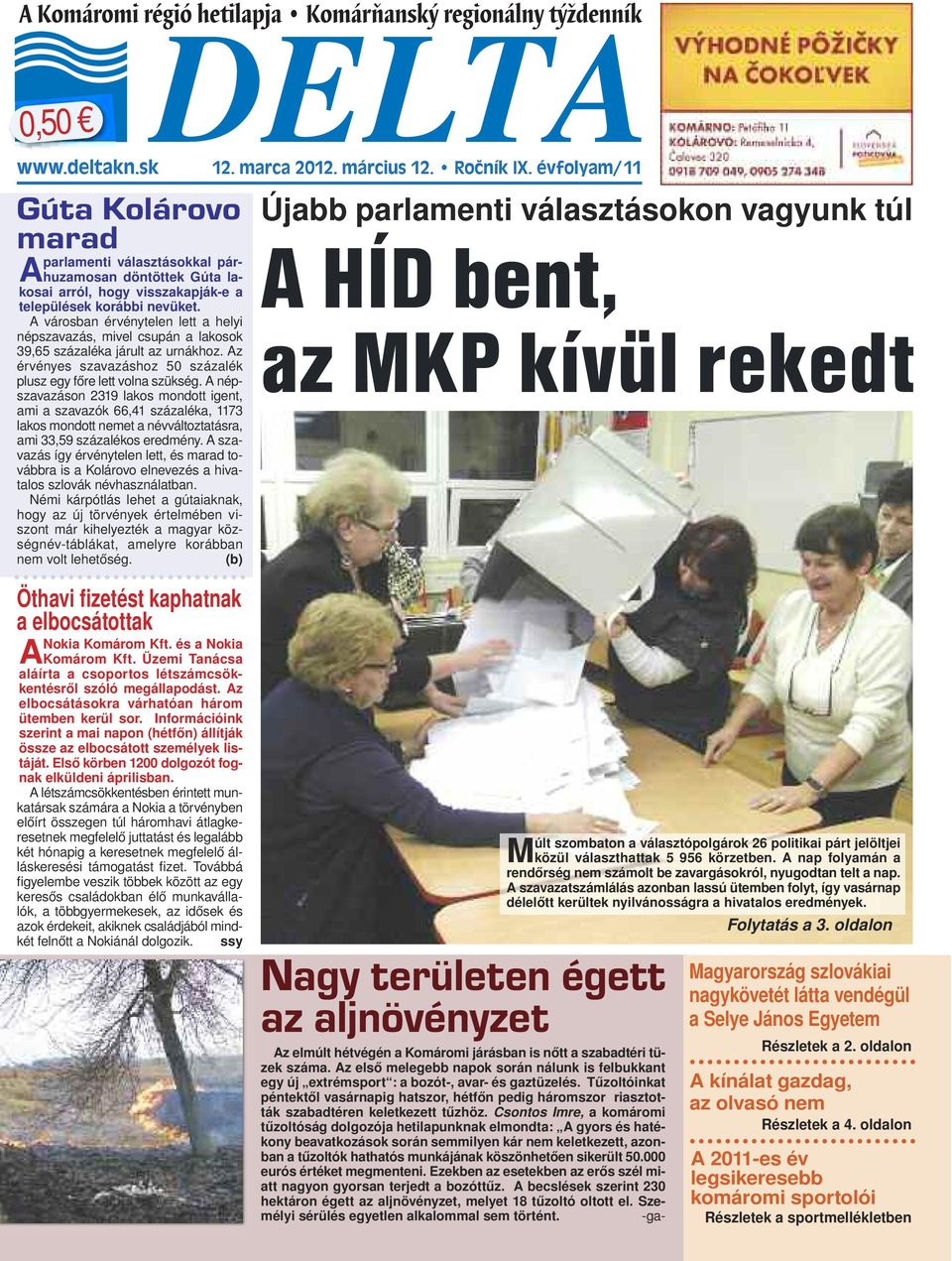 A népszavazáson 2319 lakos mondott igent, ami a szavazók 66,41 százaléka, 1173 lakos mondott nemet a névváltoztatásra, ami 33,59 százalékos eredmény.