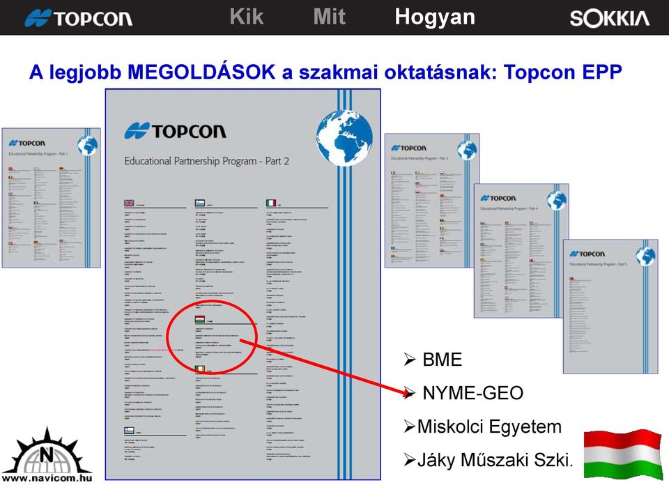 Topcon EPP BME NYME-GEO