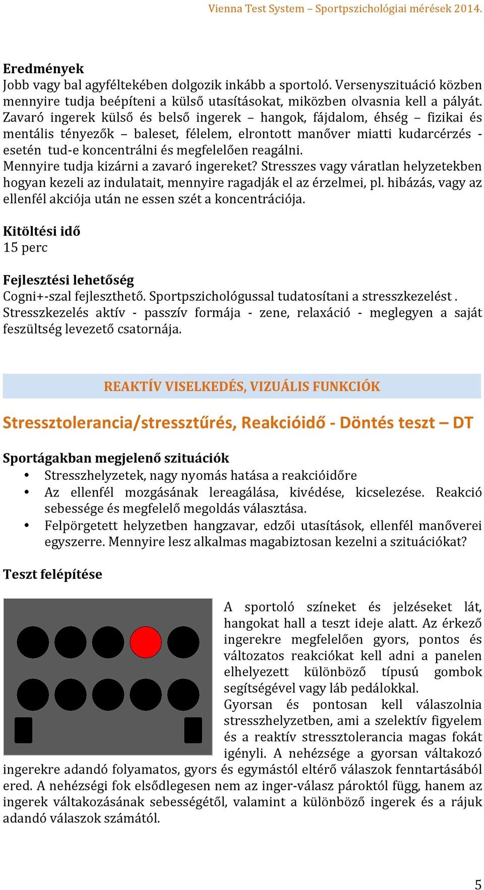 Mennyire tudja kizárni a zavaró ingereket? Stresszes vagy váratlan helyzetekben hogyan kezeli az indulatait, mennyire ragadják el az érzelmei, pl.