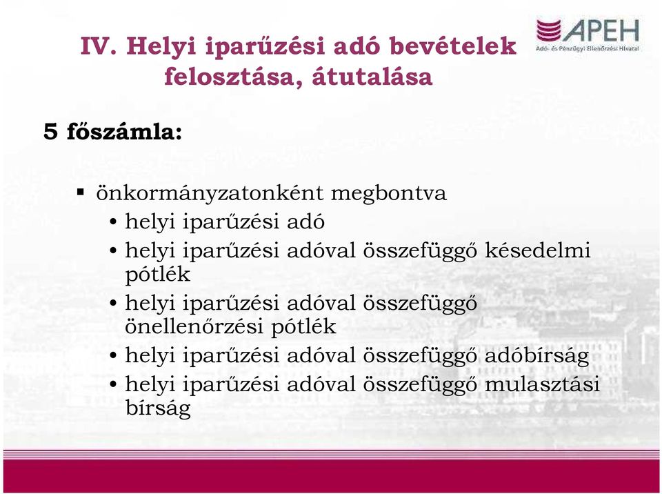 összefüggő késedelmi pótlék helyi iparűzési adóval összefüggő önellenőrzési