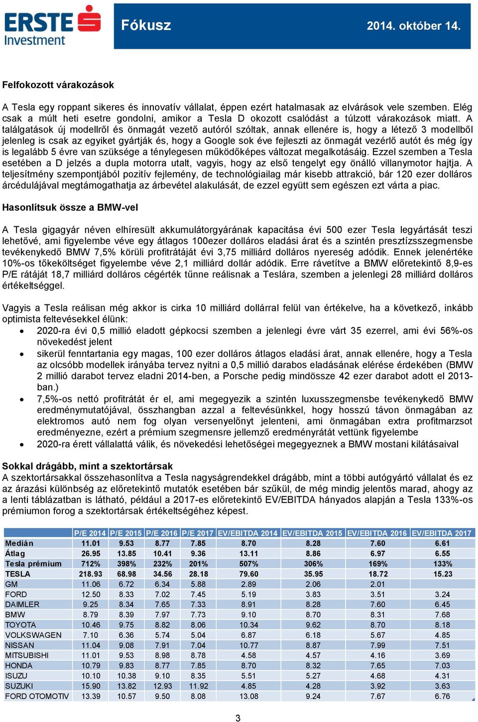 A találgatások új modellről és önmagát vezető autóról szóltak, annak ellenére is, hogy a létező 3 modellből jelenleg is csak az egyiket gyártják és, hogy a Google sok éve fejleszti az önmagát vezérlő