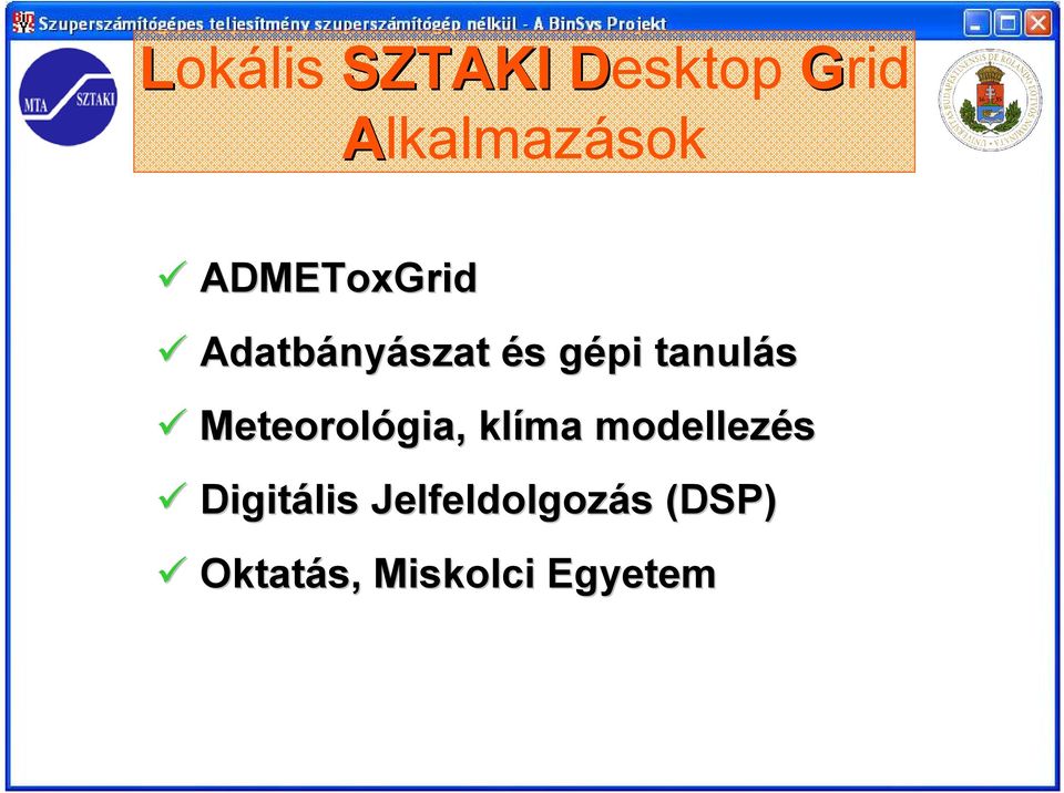 Meteorológia, klíma modellezés Digitális