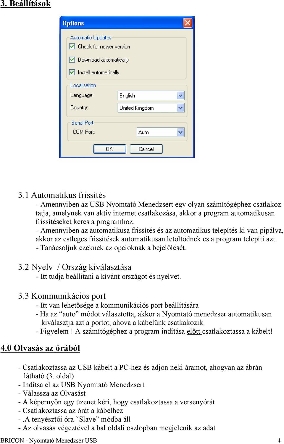 USB-Nyomtató Menedzser - PDF Ingyenes letöltés
