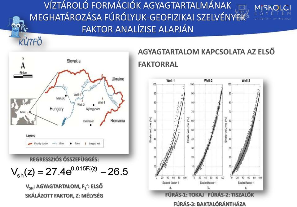 REGRESSZIÓS ÖSSZEFÜGGÉS: 27.4e 0.