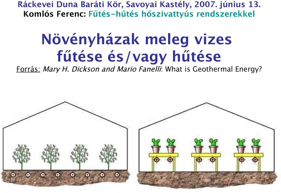 Komlós Ferenc: Fűtés-hűtés hőszivattyús rendszerekkel