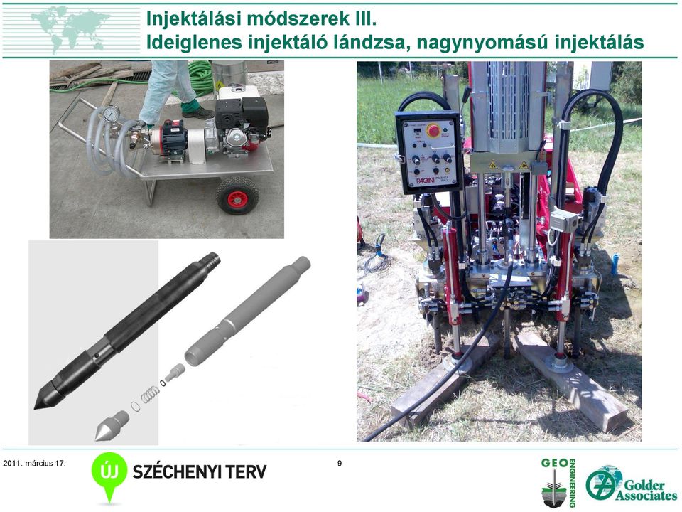 Ideiglenes injektáló