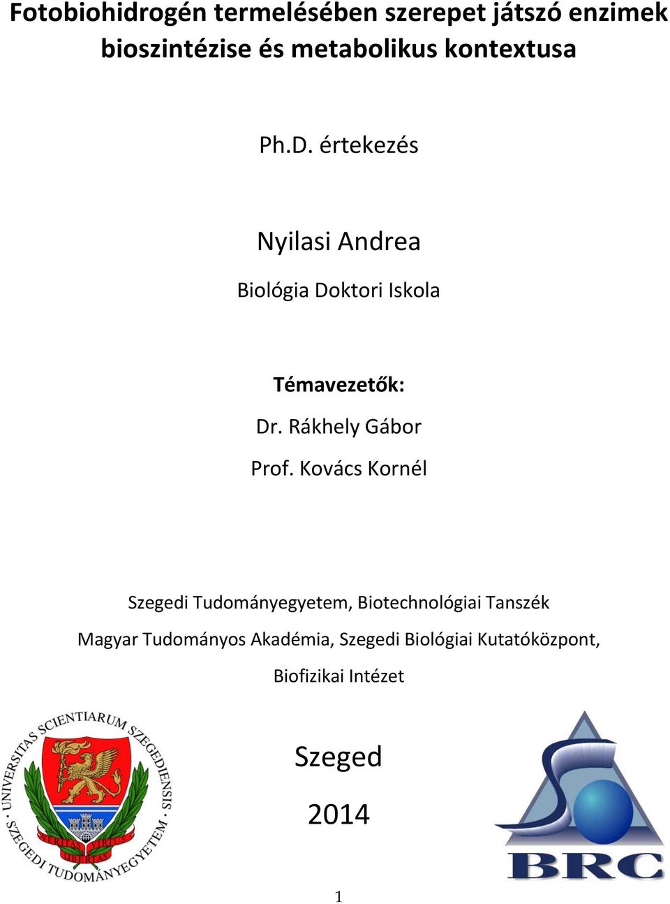 Rákhely Gábor Prof.