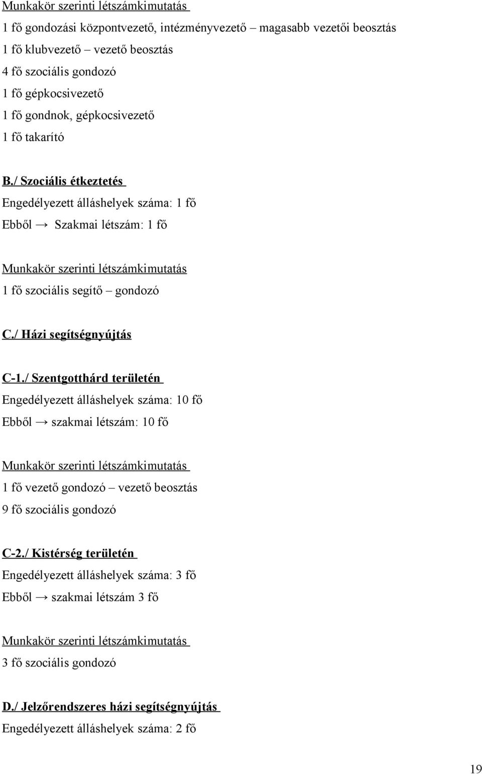 / Házi segítségnyújtás C-1.