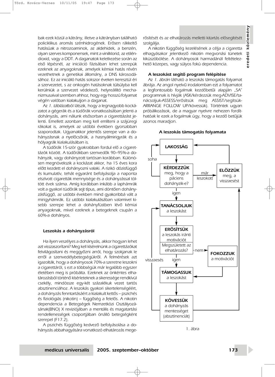 A daganatok keletkezése során az elsô lépésnél, az iniciáció fázisában lehet szerepük ezeknek az anyagoknak, amelyek kémiai hatás révén vezethetnek a genetikai állomány, a DNS károsodásához.