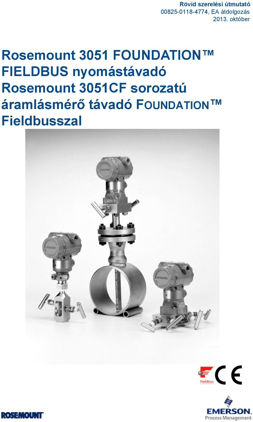 nyomástávadó Rosemount 3051CF