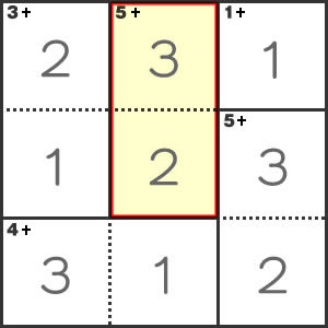Egy ötlet:hogyan lehet sudokuval játszani a matematikaórán Most már azonnal kapjuk, hogy a. sor utolsó helyére -t kell írnunk. 6.