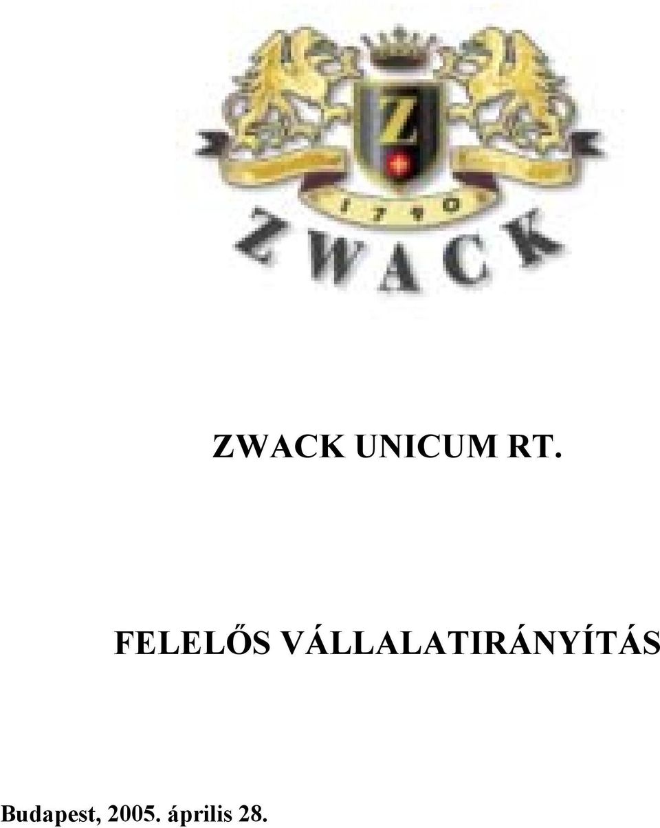 VÁLLALATIRÁNYÍTÁS