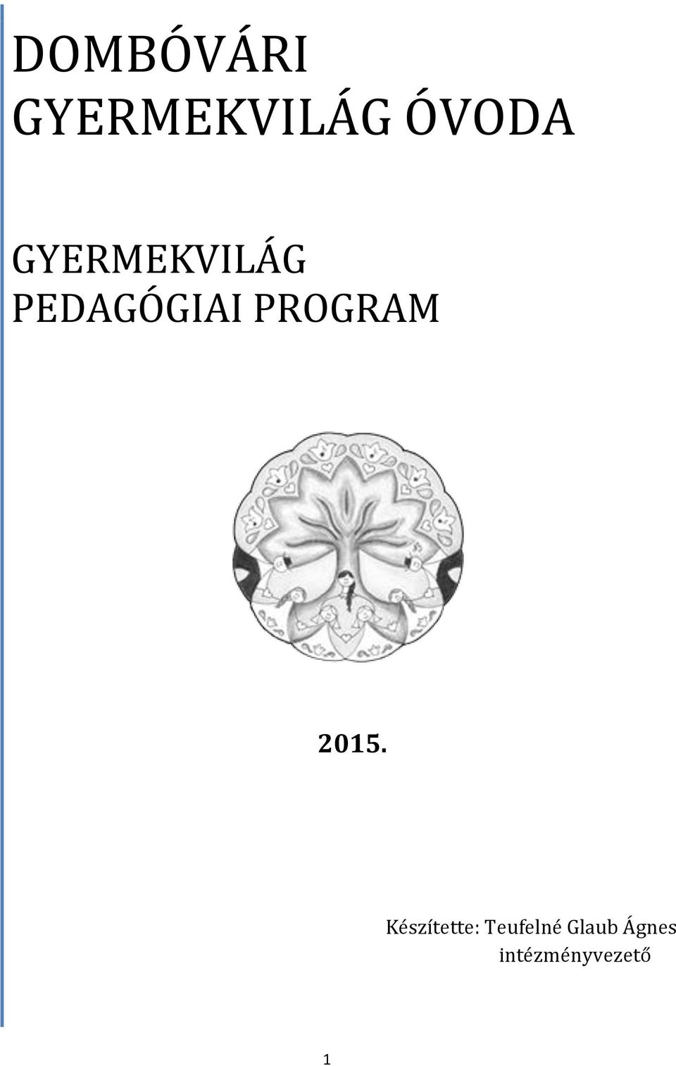 PROGRAM 2015.