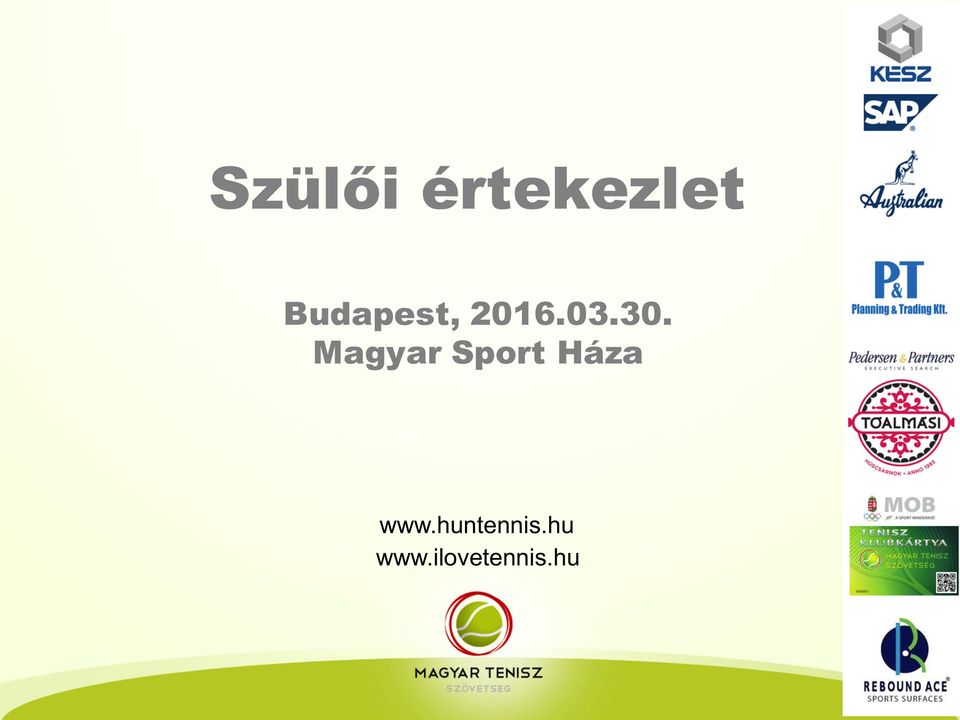 Magyar Sport Háza www.