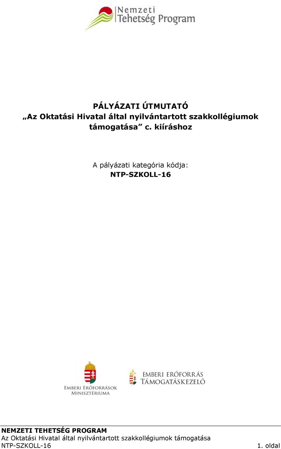 szakkollégiumok támogatása c.