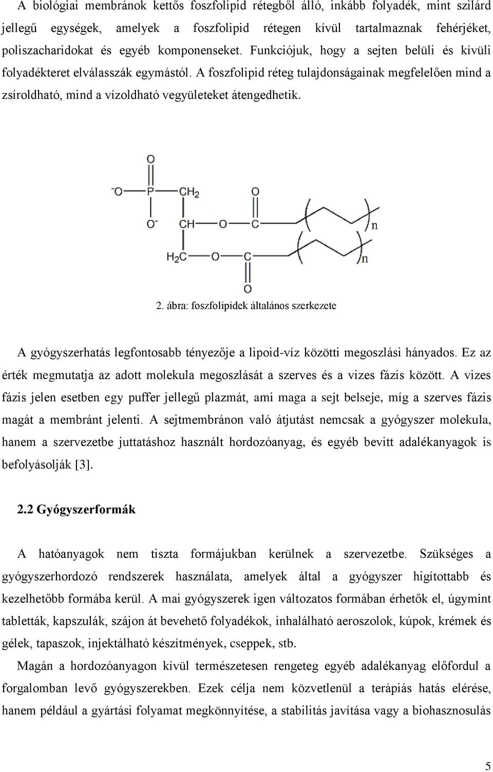 A foszfolipid réteg tulajdonságainak megfelelően mind a zsíroldható, mind a vízoldható vegyületeket átengedhetik. 2.