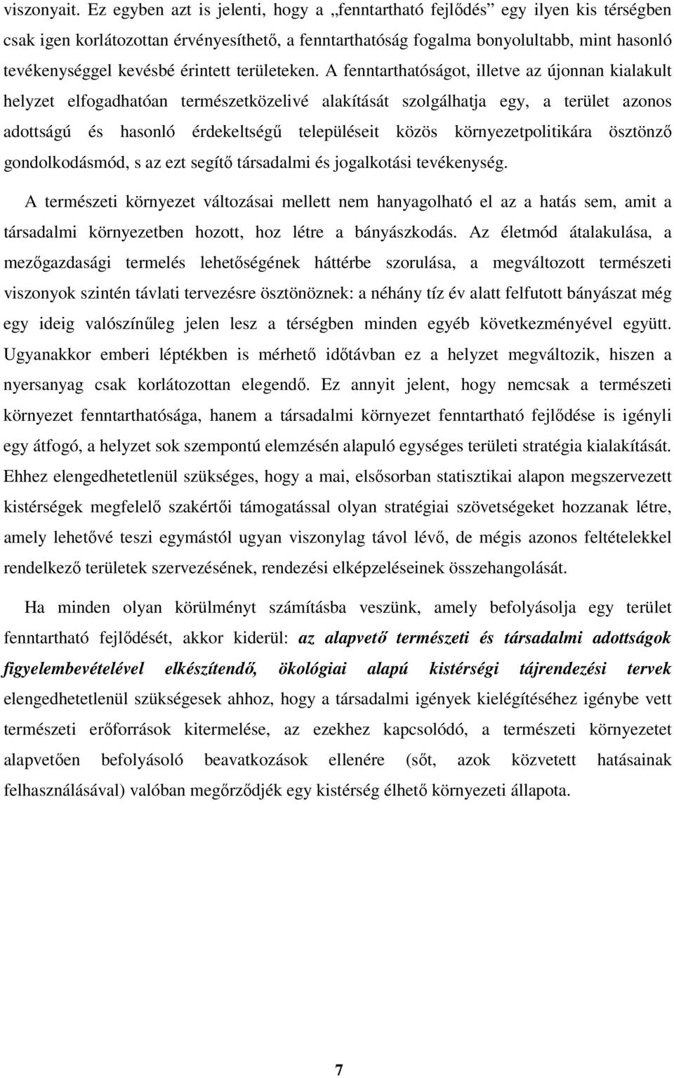 érintett területeken.