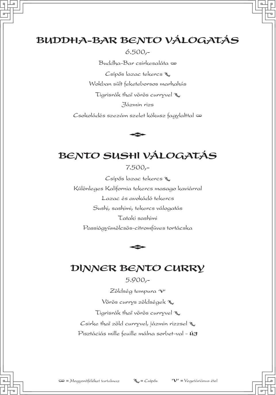 fagylalttal BENTO SUSHI VÁLOGATÁS 7.
