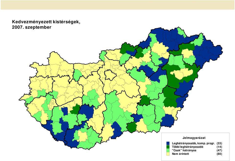 Leghátrányosabb, komp. progr.