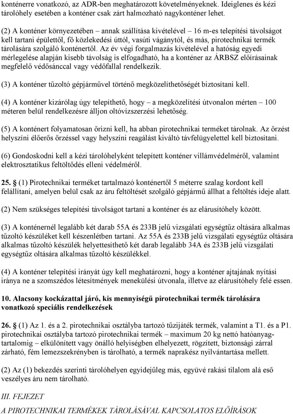 szolgáló konténertől.
